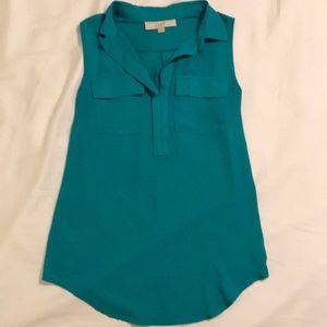 Loft sleeveless blouse